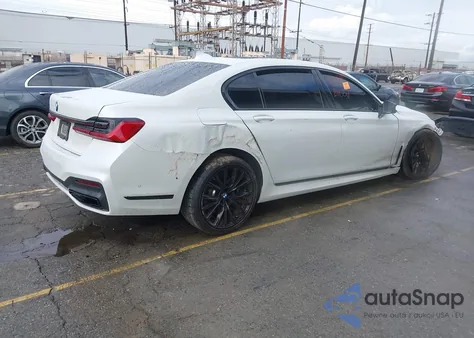 2022 BMW 740 I from USA, damaged, VIN WBA7T2C00NCK26779